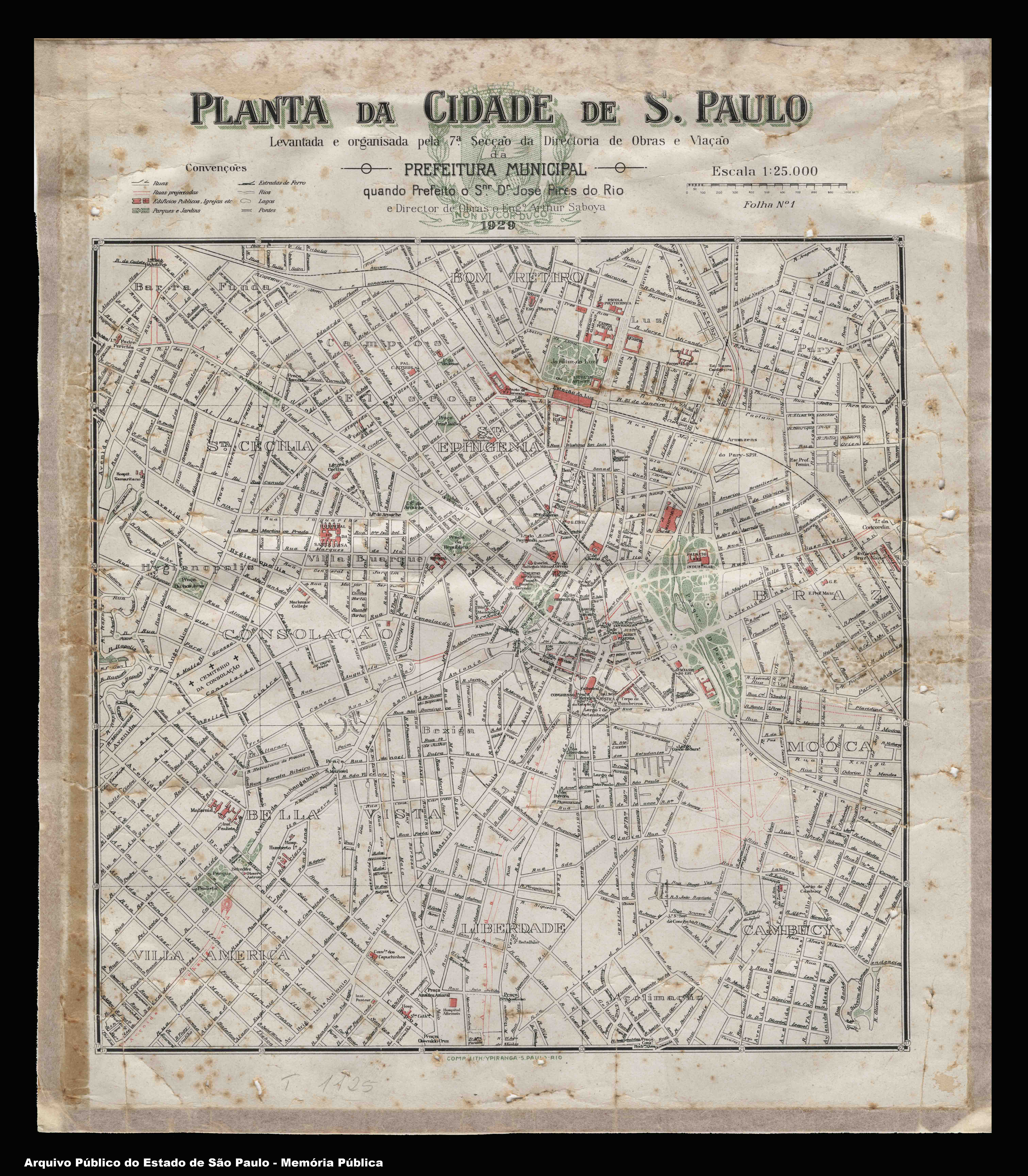 Planta da Cidade de São Paulo (alternativa)