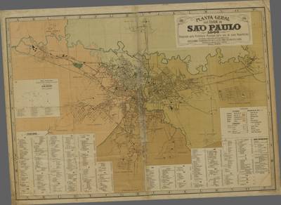 Planta Geral da Cidade de São Paulo (alternativa)